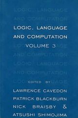 front cover of Logic, Language and Computation, Volume 3