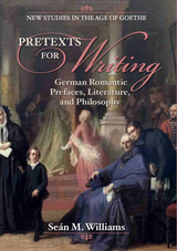 front cover of Pretexts for Writing