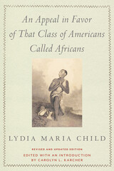 front cover of An Appeal in Favor of That Class of Americans Called Africans