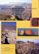 front cover of Busayra excavations by Crystal-M. Bennett, 1971-1980