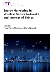 front cover of Energy Harvesting in Wireless Sensor Networks and Internet of Things