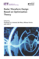 front cover of Radar Waveform Design based on Optimization Theory