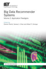 front cover of Big Data Recommender Systems