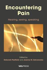 front cover of Encountering Pain