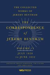 front cover of Correspondence of Jeremy Bentham, Volume 13