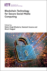 front cover of Blockchain Technology for Secure Social Media Computing