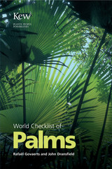 front cover of World Checklist of Palms