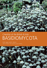 front cover of Checklist of the British & Irish Basidiomycota