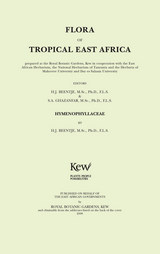 front cover of Flora of Tropical East Africa