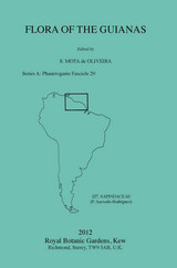 front cover of Flora of the Guianas Series A