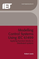 front cover of Modelling Control Systems Using IEC 61499