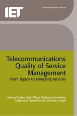 front cover of Telecommunications Quality of Service Management