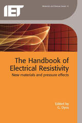 front cover of The Handbook of Electrical Resistivity