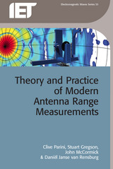 front cover of Theory and Practice of Modern Antenna Range Measurements