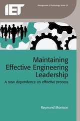 front cover of Maintaining Effective Engineering Leadership