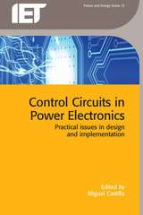 front cover of Control Circuits in Power Electronics