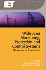 front cover of Wide Area Monitoring, Protection and Control Systems