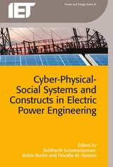 front cover of Cyber-Physical-Social Systems and Constructs in Electric Power Engineering