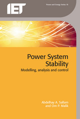 front cover of Power System Stability