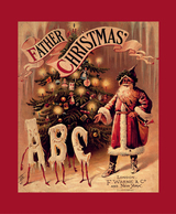 front cover of Father Christmas' ABC