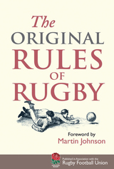front cover of The Original Rules of Rugby