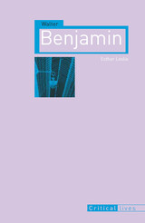 front cover of Walter Benjamin