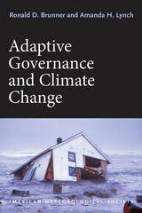 front cover of Adaptive Governance and Climate Change