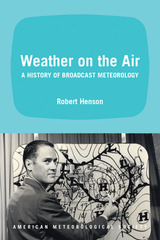 front cover of Weather on the Air