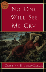 front cover of No One Will See Me Cry