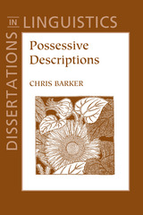 front cover of Possessive Descriptions