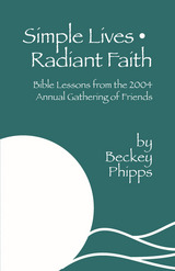 front cover of Simple Lives, Radiant Faith