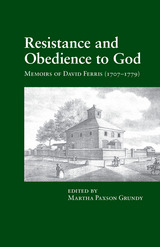 front cover of Resistance and Obedience to God