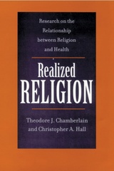 front cover of Realized Religion