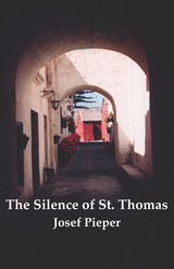 front cover of Silence Of St Thomas
