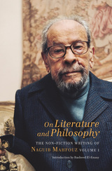 front cover of On Literature and Philosophy