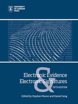 front cover of Electronic Evidence and Electronic Signatures
