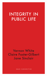 front cover of Integrity in Public Life