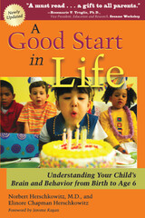 front cover of A Good Start in Life