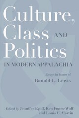 front cover of CULTURE, CLASS, AND POLITICS IN MODERN APPALACHIA