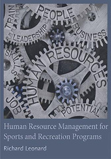 front cover of Human Resource Management for Sports and Recreation Programs