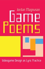 front cover of Game Poems