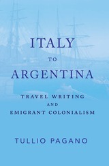 front cover of Italy to Argentina