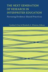 front cover of The Next Generation of Research in Interpreter Education