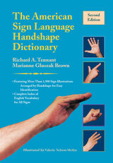 front cover of The American Sign Language Handshape Dictionary