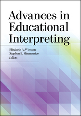 front cover of Advances in Educational Interpreting