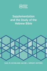 front cover of Supplementation and the Study of the Hebrew Bible