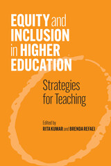 front cover of Equity and Inclusion in Higher Education