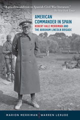 front cover of American Commander in Spain
