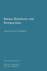 front cover of Social Exchange and Interaction