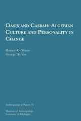 front cover of Oasis and Casbah